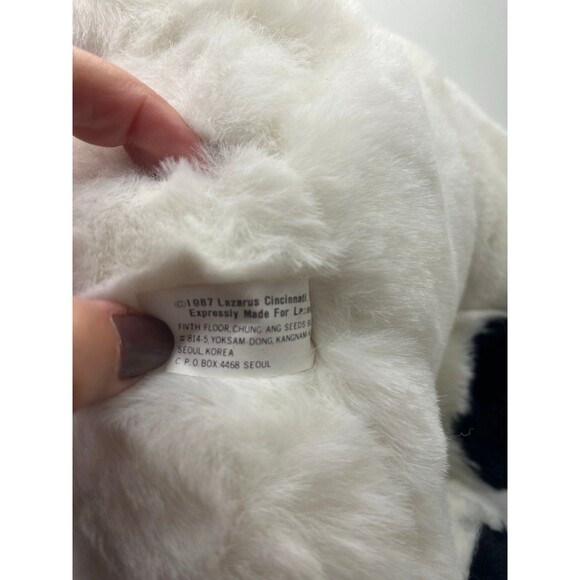 Lazarus Lazzie Dog Vintage Christmas Plush - 1987 - Picture 6 of 6